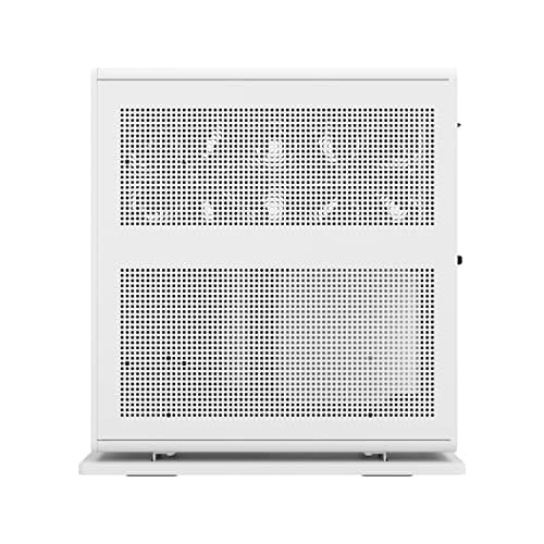Fractal Design Ridge PCIe 4.0 Mini-ITX Tower White Mesh Side Panel, USB 3.2 Gen 2 Type-C, USB 3.2 Gen 1 Type-A image