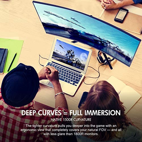 VIOTEK GNV27DB 27" 1440p 144Hz VA Curved Monitor image