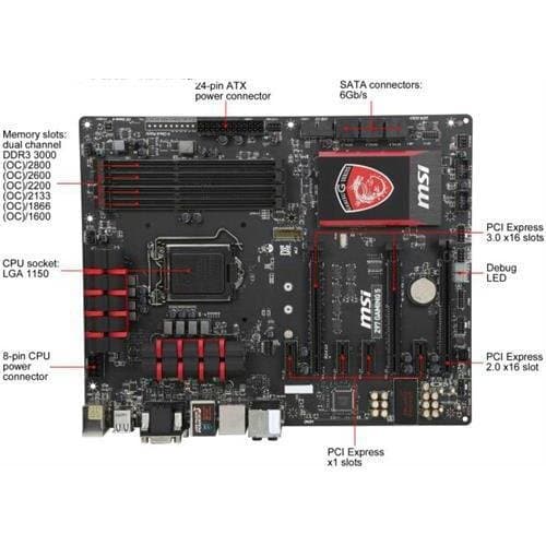 MSI Z97 GAMING 5 DDR3 ATX image