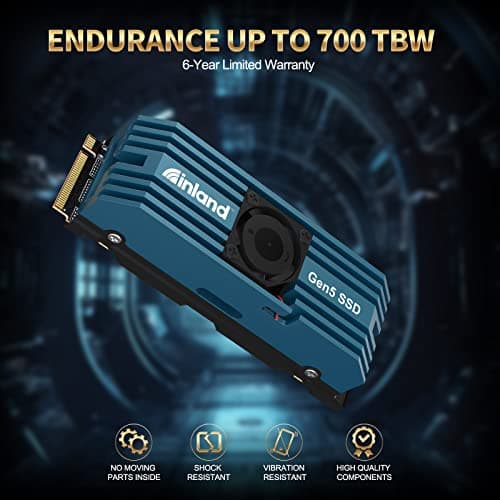 Inland TD510 1TB SSD M.2 PCIe 5.0 NVMe image