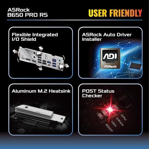 ASRock B650 PRO RS AM5 DDR5 ATX image