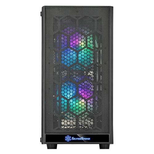 Silverstone PS15 PRO MicroATX Mid Tower Black Tempered Glass Side Panel image