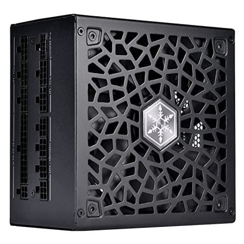 Silverstone HELA 850R Black / Silver 850W Fully Modular 80+ Platinum Certified image