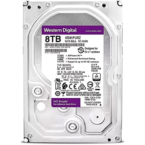 Western Digital Purple 8TB HDD 3.5" SATA image