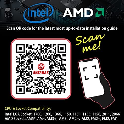 Enermax Aquafusion Water 240mm 79.8 CFM Black image