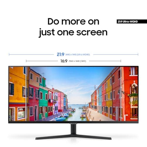 Samsung ViewFinity S50GC 34" 3440x1440 100Hz VA Monitor image
