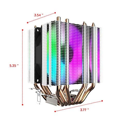 DarkFlash L6 Heat Sink CPU Air Cooler image