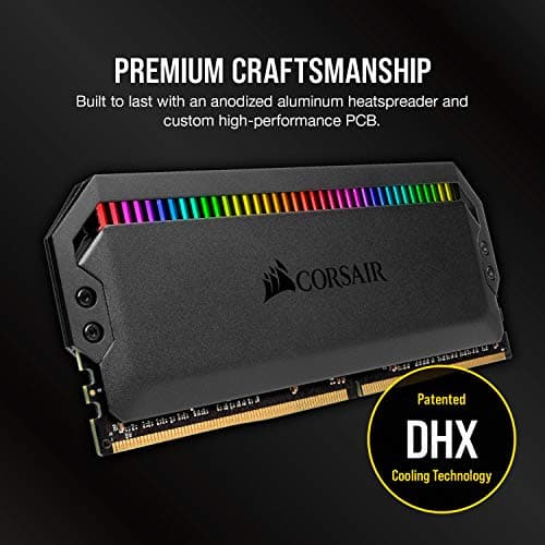 Corsair Dominator Platinum RGB Black DDR4-3200 CL16 128GB (8x16GB) image