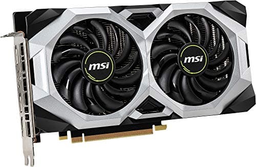 MSI GeForce RTX 2060 VENTUS GP OC 6GB GDDR6 Gray / Black image