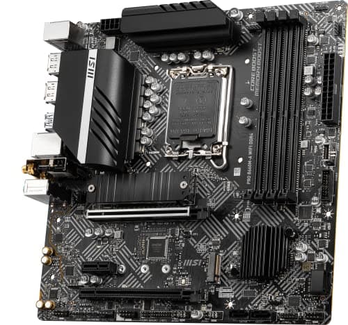 MSI B660 PRO B660M-A WIFI LGA1700 DDR4 Micro ATX image