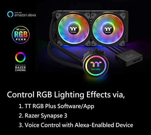 Thermaltake Floe DX RGB TT Premium Edition Water 240mm RGB Black image