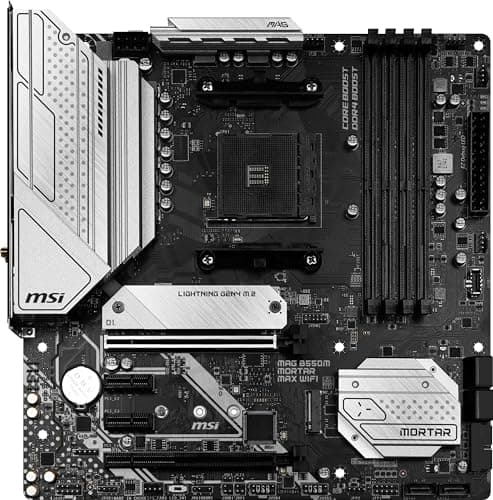 MSI MAG B550M MORTAR MAX WIFI DDR4 Micro ATX image