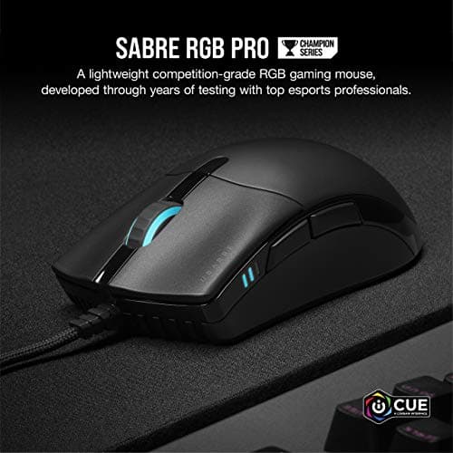 Corsair SABRE RGB PRO CHAMPION SERIES Wired Optical Gaming Mouse image