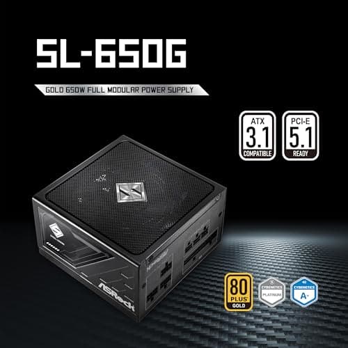ASRock Steel Legend SL-650G 650W Fully Modular 80+ Gold image