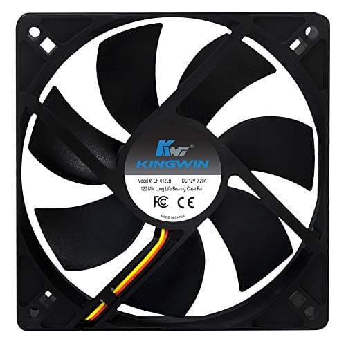 Kingwin CF-012LB 120mm Black 40 CFM image