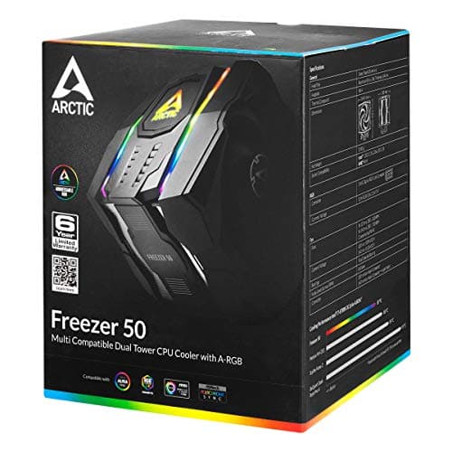 ARCTIC Freezer 50 (w/Controller) Air 166mm Black image