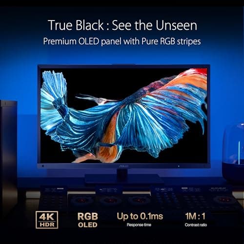 Asus ProArt Display PA27DCE-K 26.9" 4K 60Hz OLED Monitor image