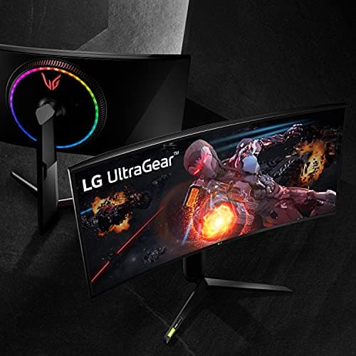 LG UltraGear 34GP950G-B 34" 3440x1440 180Hz IPS Curved Monitor image