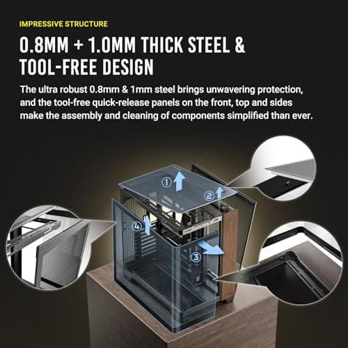 Antec C8 Curve Wood ATX Mid Tower Case image