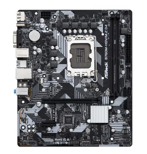 ASRock B760M HDV/M.2 D4 LGA1700 DDR4 Micro ATX image