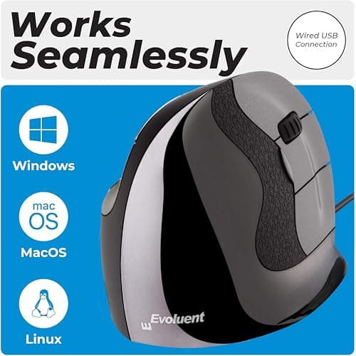 Evoluent VMDS Wired Optical Mouse image