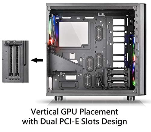 Thermaltake View Series View 200 TG ARGB Black Computer Cases image