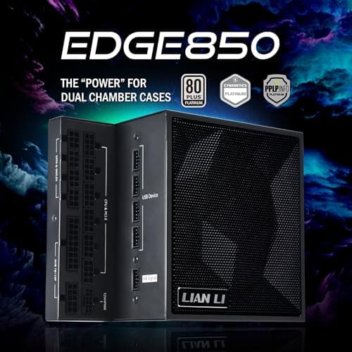 Lian Li EDGE Black 850W Fully Modular 80+ Platinum image
