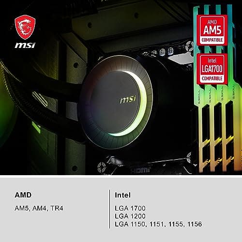 MSI MAG CORELIQUID E360 75.04 CFM Water 360mm Black image
