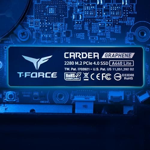 TEAMGROUP A440 Lite 2TB M.2-2280 SSD PCIe 4.0 x4 NVMe image