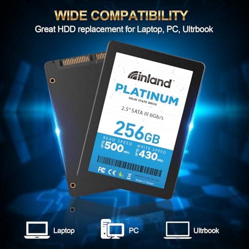 Inland Platinum 256GB SSD 2.5" SATA image