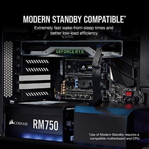Corsair RM750 (2019) Black ATX 750W Fully Modular 80+ Gold image