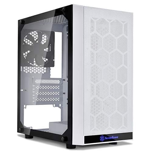 Silverstone PS15 Micro ATX Mid Tower White with Tempered Glass Side Panel and USB 3.2 Gen 1 Type-A Front Panel main image