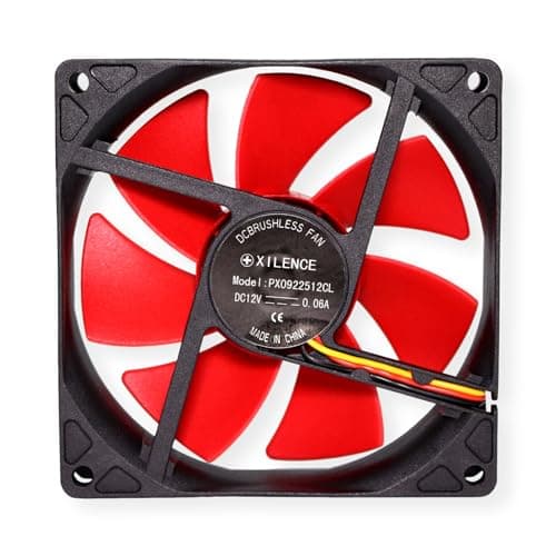 Xilence XPF92.R 92mm Red / Black 27.45 CFM image