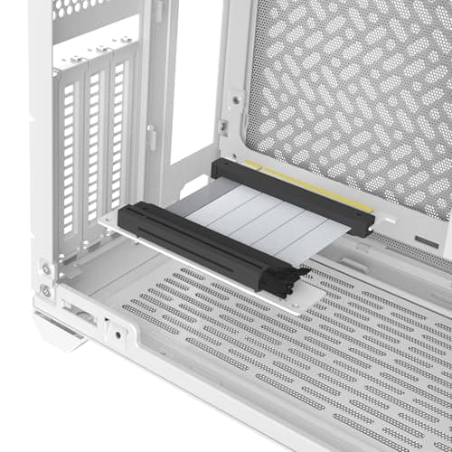 Cooler Master MasterBox NR200P V2 Mini-ITX Desktop White with Mesh Side Panel and USB 3.2 Gen 2x2 Type-C / USB 3.2 Gen 1 Type-A image