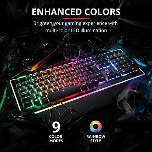 Trust GXT 860 Thura RGB Wired Gaming Keyboard image