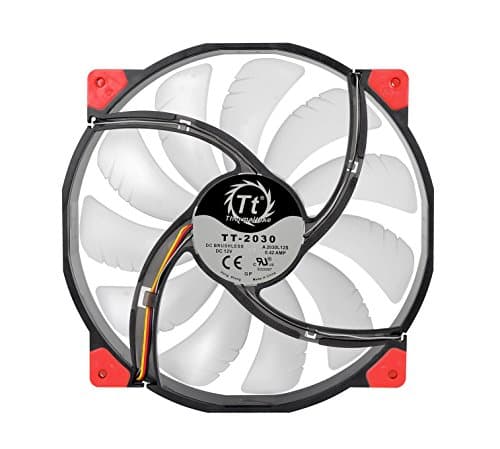 Thermaltake Luna 200mm Black / Red White LED image