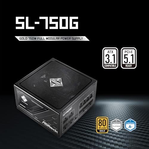 ASRock Steel Legend SL-750G Black 750W Fully Modular 80+ Gold image