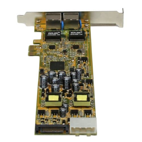 StarTech ST2000PEXPSE 2 x Gigabit Ethernet PCIe x1 Network Adapter image
