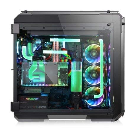 Thermaltake View 71 TG ATX Full Tower Black Acrylic Side Panel image