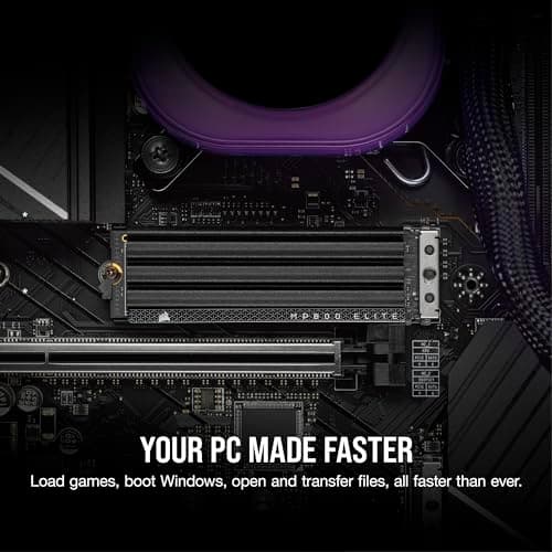 Corsair MP600 ELITE w/Heatsink 1TB SSD M.2-2280 PCIe 4.0 NVMe image