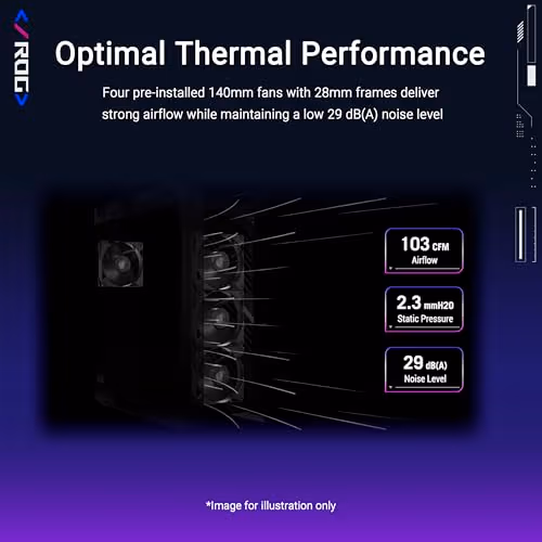 ASUS ROG Strix Helios II Black Edition EATX mid-Tower Gaming PC case image