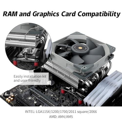 Thermalright SI-100 Air 100mm Gray / Silver 72.37 CFM image