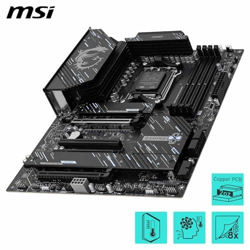 MSI X870 GAMING PLUS WIFI AM5 DDR5 ATX image