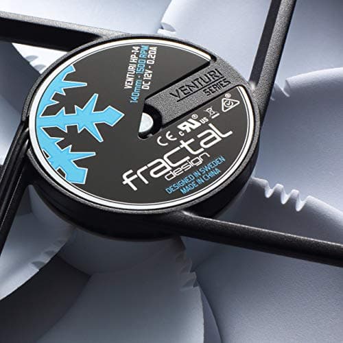 Fractal Design Venturi 140mm White / Black PWM 78.1 CFM 1-Pack image