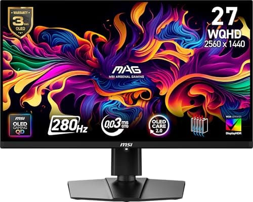 MSI MAG 271QP QD-OLED X28 27 image