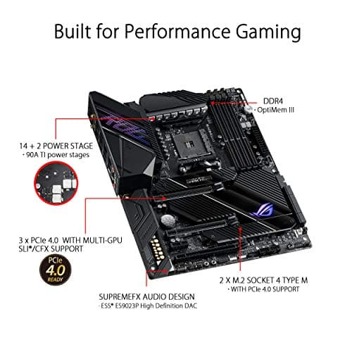 Asus X570 ROG Crosshair VIII Dark Hero AM4 DDR4 ATX image