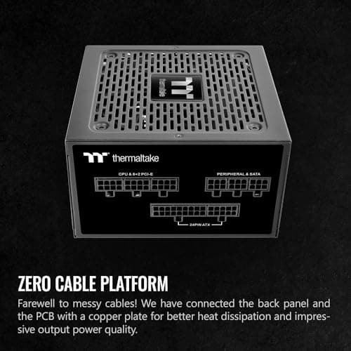 Thermaltake Toughpower GF1 (2024) 750W Fully Modular 80+ Gold Certified image