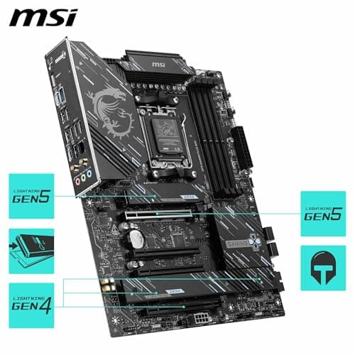 MSI X870 GAMING PLUS WIFI AM5 DDR5 ATX image