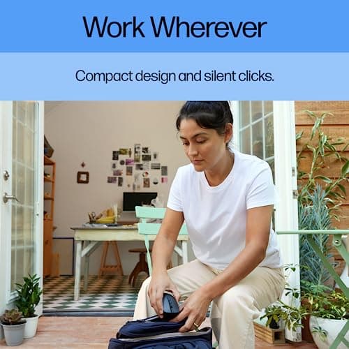 HP 710 Bluetooth Wireless Wired Optical Mouse image