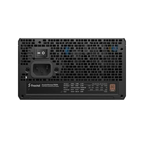 Fractal Design Anode Black 750W Semi-Modular 80+ Bronze Certified image